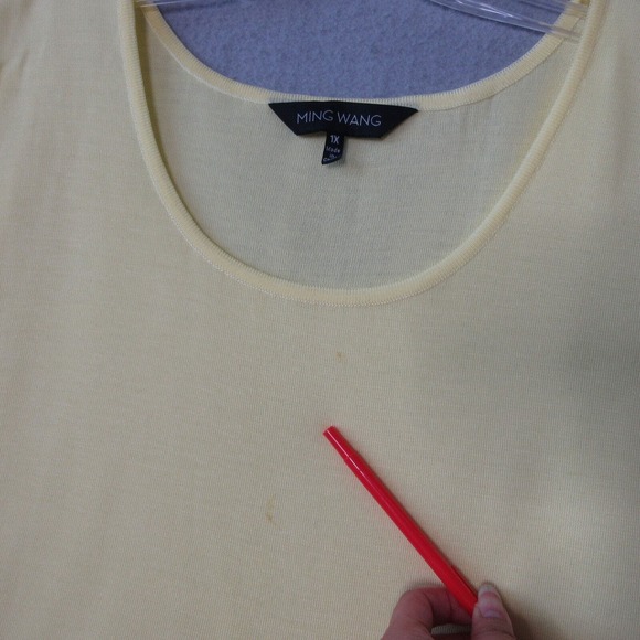 Ming Wang Cardigan win Set Plus 1X Yellow Career Church Spring - Picture 12 of 16